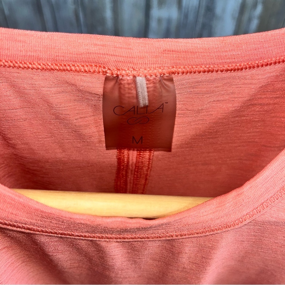 Calia Sleeveless Slit Back Tank - Picture 5 of 5